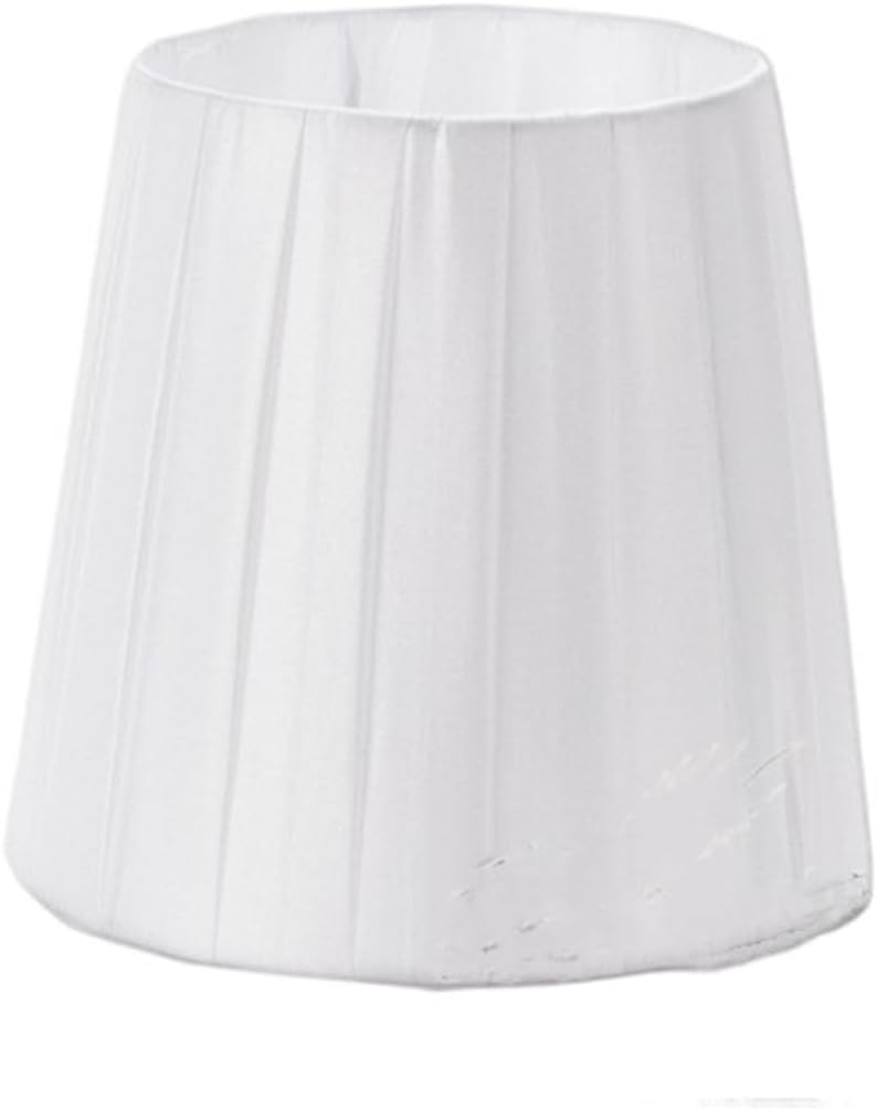 Lamp Shade14cm Small Glass Chandelier Lamp Shades, Modern Wall Lasmp Cover, Clip on for Bedrooms Living Room for Table Lamps and Pendant Ceiling Lights(Beige)