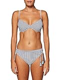 Verstellbare Spaghettiträger ESPRIT Damen Clearwater Beach Underwire mf Bikinioberteil, 400/NAVY, 38B
