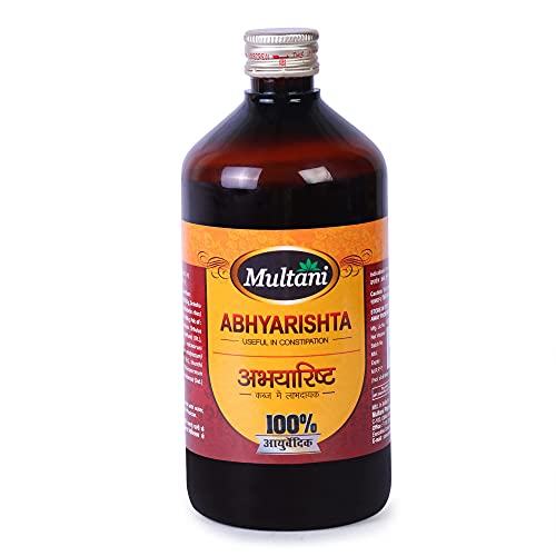 Multani Abhyarishta | Useful In Piles, Constipation, Flatulence & Abdominal Disorders | Beneficial In Bowel Movement, Liver Functions, Gas & Bloating | Strengthens Intestines & Improves Digestive Functions | 450 Ml Multani Abhyarishta | Useful In Piles, Constipation, Flatulence & Abdominal Disorders | Beneficial In Bowel Movement, Liver Functions, Gas & Bloating | Strengthens Intestines & Improves Digestive Functions | 450 Ml