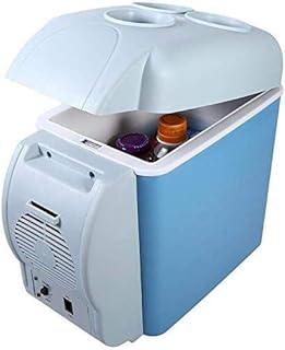 Dkee Mini frigo Bonne portable voiture électrique Réfrigérateur, Mini Voyage Réfrigérateur, Congélateur, Multi-Function Accueil Cooler, Congélateur Warmers, avec des tapis antidérapants for automobile