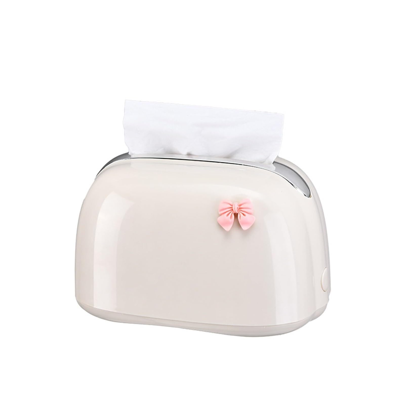 Porte-boîtes de mouchoirs design noeud d'arc pour la salle de bain