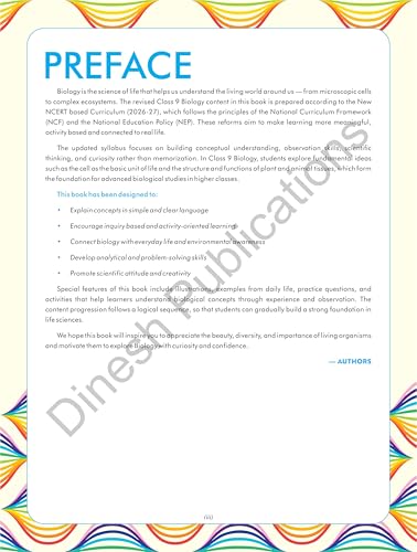 Image of Dinesh New Millennium Biology Book for Class 9 (2026-27 Edition) | Based on NCERT Syllabus Released on 5 Feb 2026 | CBSE Exam Pattern | Solved ... Case-Based & Assertion-Reason Questions