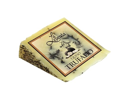 Queso Trufado La Leyenda 150g | Mezcla Curado con Trufa | Sabor Gourmet Intenso y Aromático | Ideal Tablas de Queso, Aperitivos y Regalos