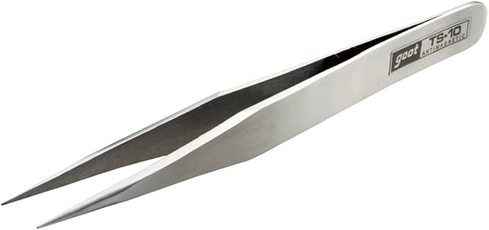 Amazon | 太洋電機産業(goot) 精密ピンセット 標準タイプ TS-10
