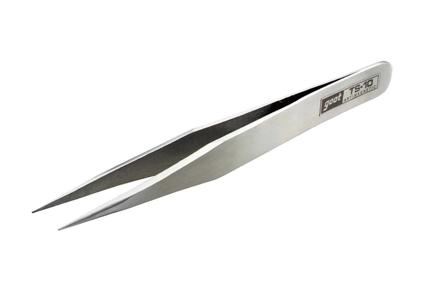 goot TS-10 Precision Tweezers, Standard Type - Pipe Fittings