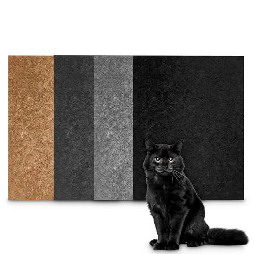 Arranhador Carpete Autoadesivo para Gato Protetor Sofá Cama Box Lillos Pet (Bege)