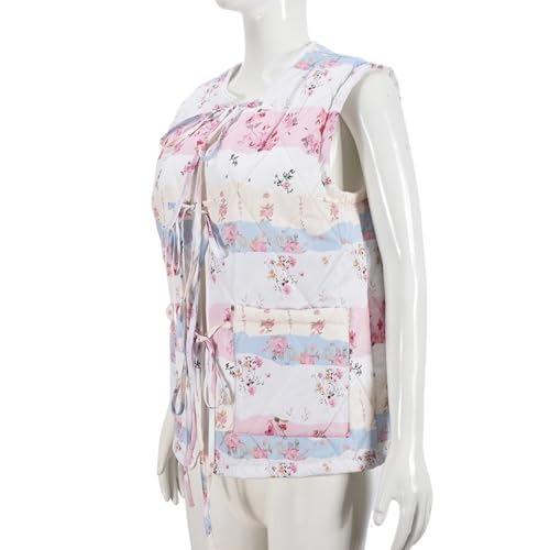 Sleeveless Quilted Jacket for Women Fall Casual Lightweight Women's Vest Tops Fashion Spring Outwear Clothes2