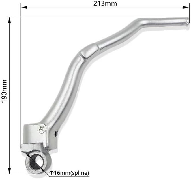 Motorcycle Start Lever Kick Starter Pedal Stroke Engine Accessories Bikes For NC250 For NC450 For ZS177MM For ZS194MQ-2 Kickstart Lever(TYPE b)