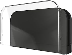 Feegow Case for Nintendo Switch 2 Charger Dock, Clear PC Protective Case, Attachable Cover, Easy Port Access