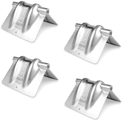 DC Cargo Mall Four Steel Edge Protectors for Flatbed Chain | V Board Trailer Corner Protectors
