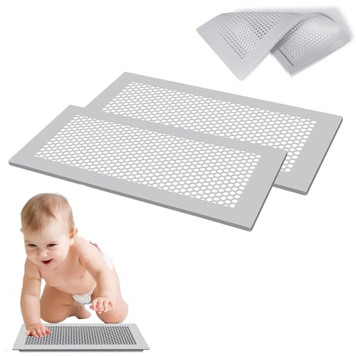 Baby Proofing Vent Covers for Home Floor Wall Ceiling, Protective Soft Silicone Air Vent Covers Fit Floor Registers 4