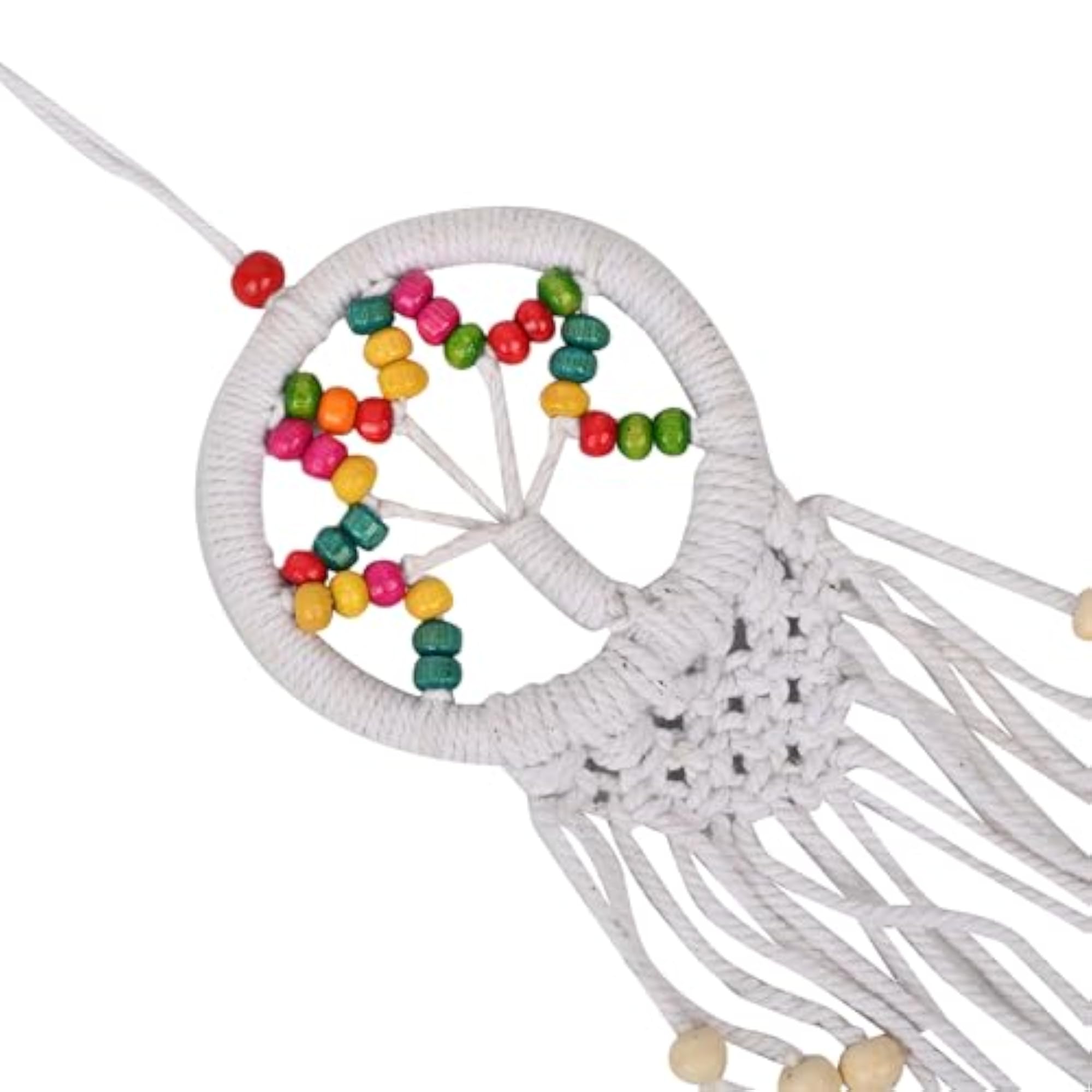 Handcrafted Tree Dream Catcher for Car Interior Decor