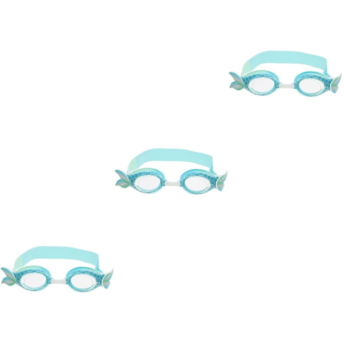 HANABASS gafas de natación para niños disfraces de niñas ropa de niños vestidos de niño vestido para niños chica gafas natación niño gafas de natación niños gafas de niños PC Blue