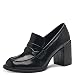 Produktbild MARCO TOZZI Damen Loafer mit Absatz Blockabsatz, Schwarz (BBrush), 40