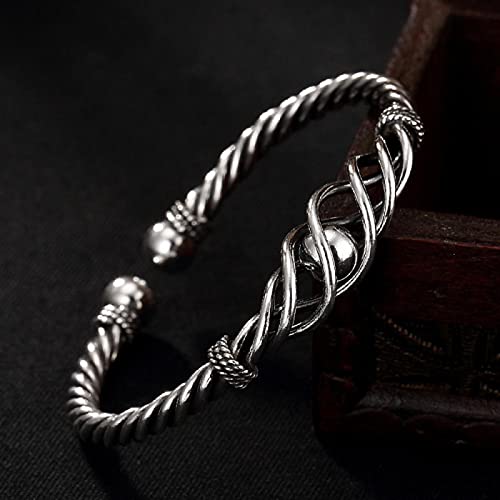 Bracelet s999 en fil thaïlandais tressé, fini les bijoux lourds et irritants