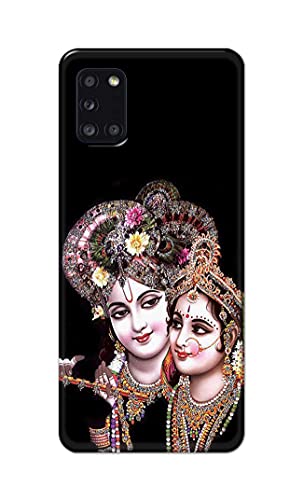 Image of PRINTFIDAA� Printed Hard Back Cover Case for Samsung Galaxy A31 Back Cover (Radha Krishna) -2808