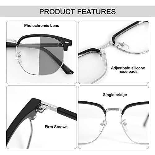 Egen Blue Light Blocking Computer Reading Glasses For Men Gaming Eyewear Women Vintage Fashion Photochromic Anti Glare Sunglasses #TOP4