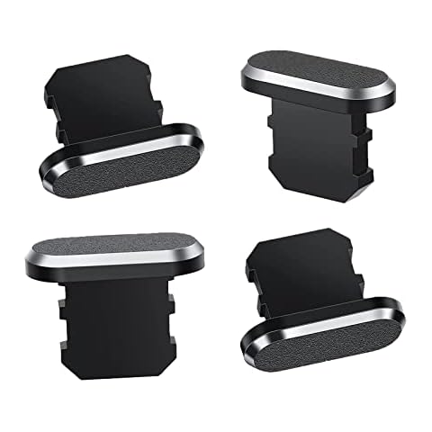 AONAT 4 Tapones Antipolvo para iPhone Cover