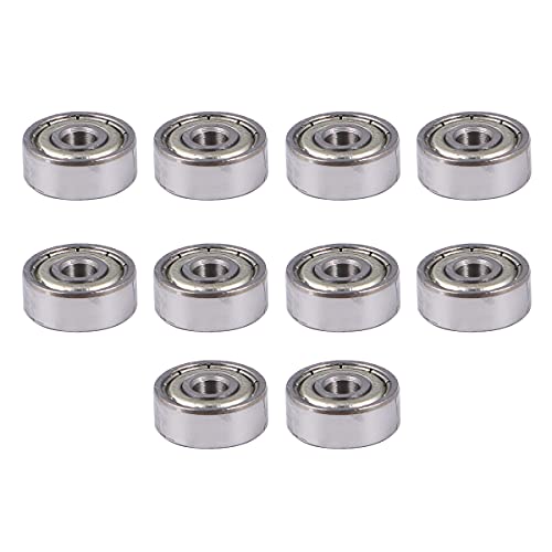 DECHOUS �~�j�`���A�[�a�ʎ��� �_�u�����^���V�[���x�A�����O �X�`�[���� �V���o�[ 4×5mm 10���� ���^���̓��[�^�[ �g���N�^�[�Ή� ��ʋ@�B �����@��p �����ێ� �ᖀ�C�W�� �����\����