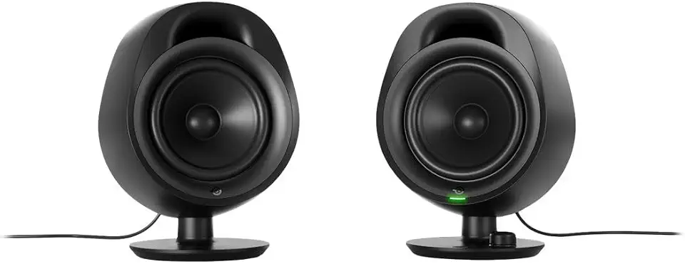 Steelseries Arena 3 - Full-Range 2.0 Gaming Speaker - Captivating Audio - Intuitive Operation - 4 Inch Driver - Wired or Bluetooth - 3.5 mm Aux Port - PC, Mac, Mobile Devices, Black
