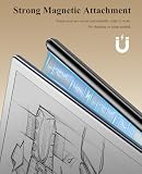 TiMOVO Magnetic EMR Stylus Pen compatible with Remarkable 2, 4096 Pressure Levels, No Charging, Digital Eraser, Palm Rejection, Tilt Support, 3 Replacement Tips, Black