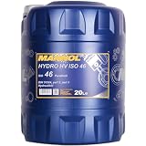 MANNOL 2202 Hydro HV Hydrauliköl ISO 46 Longlife HVLP, DIN 51524-3, 20L