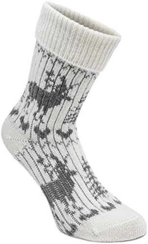 BRUBAKER Kuschelset Norweger Socken & Wärmflasche - Geschenk Für Frauen