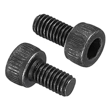 Thread Size: 3 x 6 mm / 0.12 x 0.24 inch(Dia*L); Cap Size: 5.4 x 3 mm / 0.21 x 0.12 inch(Dia*T); Pitch: 0.5 mm / 0.02 inch; Packing List: 50 Pcs x Socket Drive Screws MATERIAL: Made of 12.9 grade carbon steel, with black oxide surface treatment, the ...