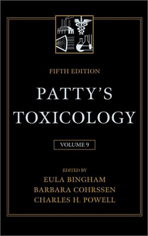 Patty's Toxicology, Cumulative Index, Volumes 1-8