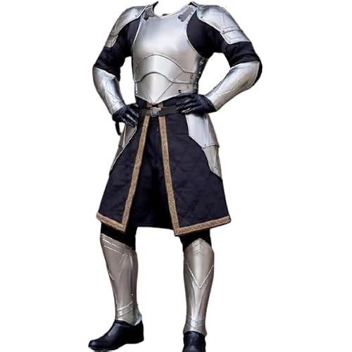 Medieval Steel Armor Set for Woman & Men Handmade Knight Breastplate Armor with Shoulder Guards, Arm Bracers & Leg Greaves LARP, Cosplay & Renaissance Costume