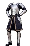 Medieval Steel Armor Set for Woman & Men Handmade Knight Breastplate Armor with Shoulder Guards, Arm...