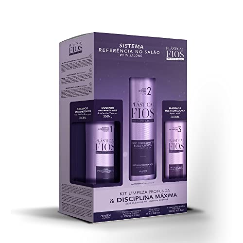 New! Plástica Dos Fios Thermal Sealing liso magico Step 1-3 300ml (Step 2 -1L)