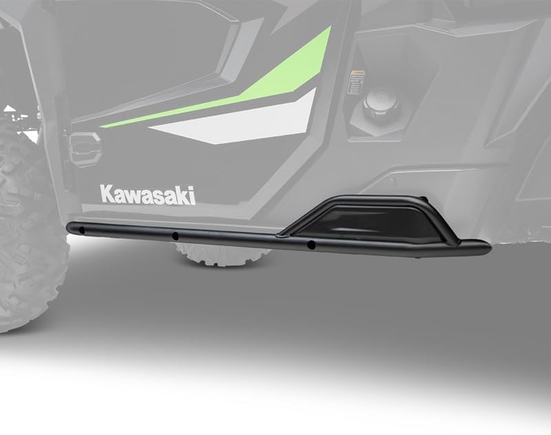 Generic Genuine OEM New Kawasaki Ridge NerfBar Set 99994-1790, Black