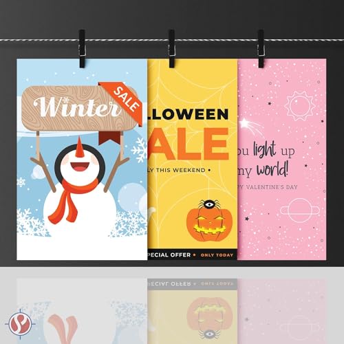 Papel de color pastel premium de 8.5 x 5.5 con elegante barra dorada 2