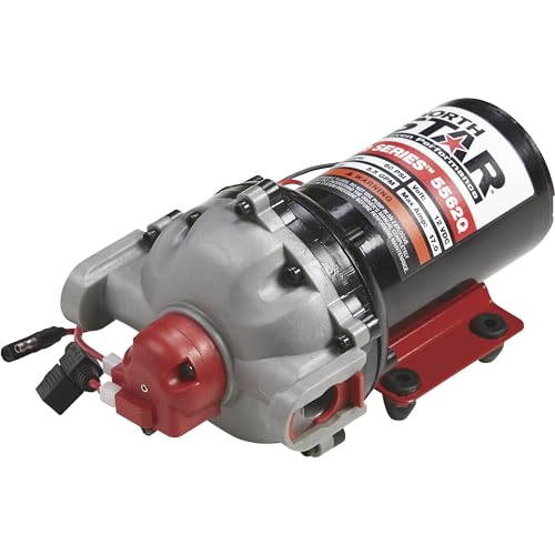 NorthStar NSQ Series 12V On-Demand Sprayer Diaphragm Pump with Quick-Connect Ports - 5.5 GPM