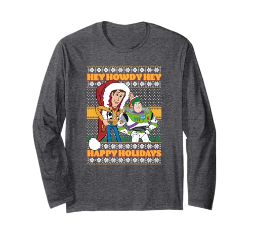 T-shirt Toy Story Disney pour Noël : haut manches longues style pull moche