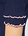 Marca Amazon - find. Vestido de Canalé Mujer, Azul (Navy), 40, Label:...