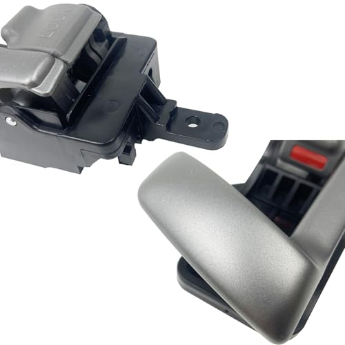 Cheriezing Left Side Interior Door Handle Compatible with 2007-2012 Santa Fe - Black House + Silver Lever + Gray Knob 1 Pcs by Cheriezing - Used condition - Image 6