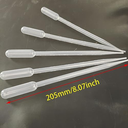 Image of 5 Pack Aquarium Test Dropper 5ml Baby Brine Shrimp Eggs Feeder Mini Fish Bowl Fish Feces Transfer Pipettes