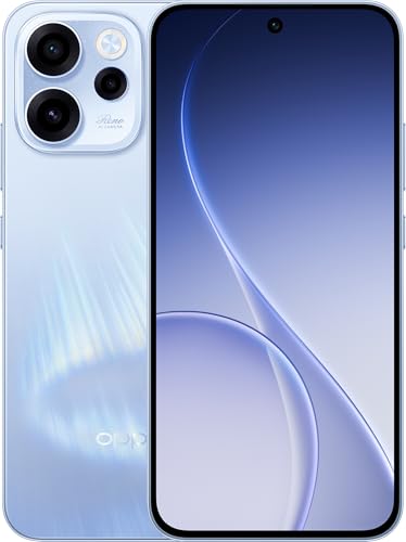 OPPO Reno 15F 5G 12GB RAM 512GB Storage Smartphone with OPPO Enco Buds 3 Pro | AI Camera | AMOLED Display - UAE Version (Aurora Blue)