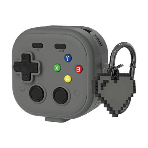 HAMACOD Galaxy Buds 4/4Pro �P�[�X �J�o�[ �[�d�P�[�X �Q�[���@ �V���v�� �݂艺�����[�v ���g�� �ی�P�[�X �ϏՌ� �t���S�n ����~�� �h�o �Q�[���@ GalaxyBuds 4Pro �p