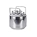 YaeBrew Stainless Steel 1.6 Gallon Mini Ball Lock Keg System For Small Batch HomeBrewing Beer Brewing Strap Handle (6L)