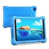okaysea 8 Zoll Kinder Tablet, 1280 x 800 IPS HD, Kindersicherung, Android 11 Tablet für Kinder, 2GB RAM, 32GB ROM, Zwei Kameras mit Kindersicherem Gehäuse