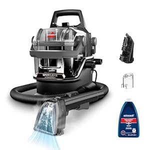 BISSELL SpotClean HydroSteam, Polsterreiniger Gerät, Teppichreiniger mit HydroSteam Technologie, Dampfreiniger, Nasssauger für Teppiche, Polster, Auto & Mehr, Leistungsstarker 1000W Motor, 3689N
