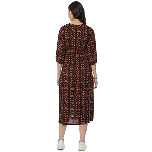 Image of Rangriti Teal Liva Straight Dress