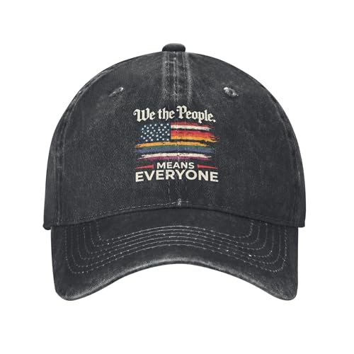 Gorra We The People Means Everyone LGBT Pride Retro miniatura 1