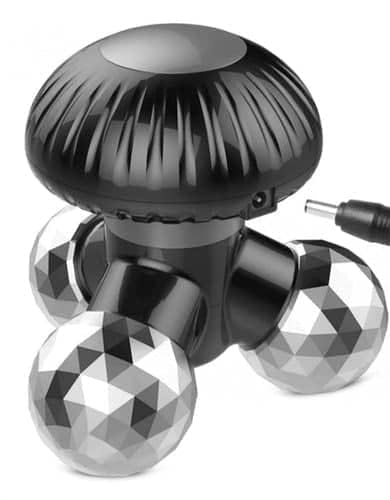 Venja Electric Mushroom Mimo Massager Lightweight Compact Battery Operated Or Usb Powered|Full Body Vibration Massager|3 Leg Vibration Mimo Roller Venja Electric Mushroom Mimo Massager Lightweight Compact Battery Operated Or Usb Powered|Full Body Vibration Massager|3 Leg Vibration Mimo Roller