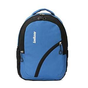 LeeRooy Canvas 35 Liter(Blue)15.6 INCH Laptop Backpack Traveling School College Office Casual Bags for Mens Women Boys Girls Unisex Waterproof(BG16BLUE)1