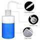 3 Stück Spritzflasche 250ml, Laborflasche Waschflasche Squeeze Flasche Sprühflasche Transpartent Kunststoff für Laborreinigung Pflanzenbewässerung