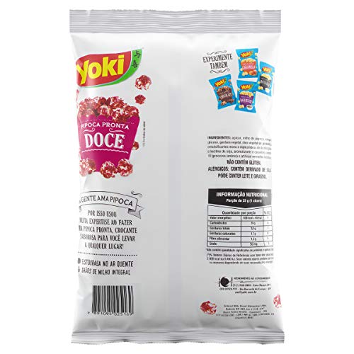 Pipoca Pronta Doce Yoki 100g